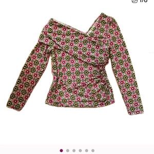 Floral Off-Shoulder Women Top